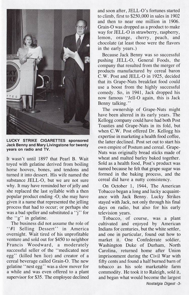 Films Of Jack Benny