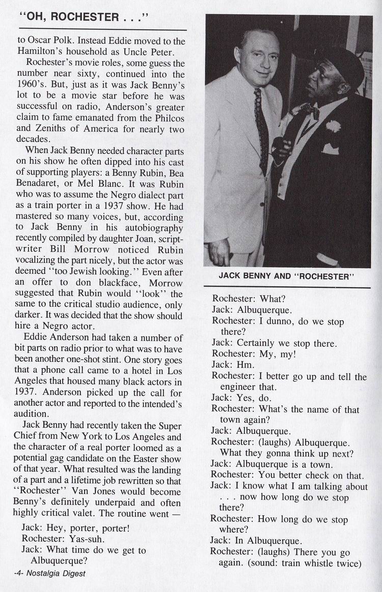 Films Of Jack Benny