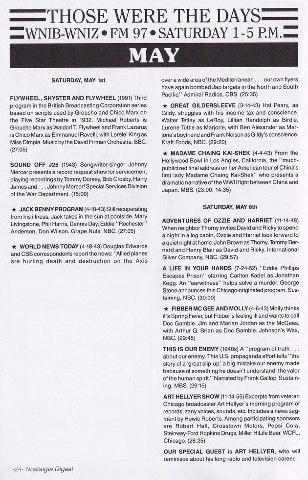 SOR Gallery 4 WWII - May 1993a