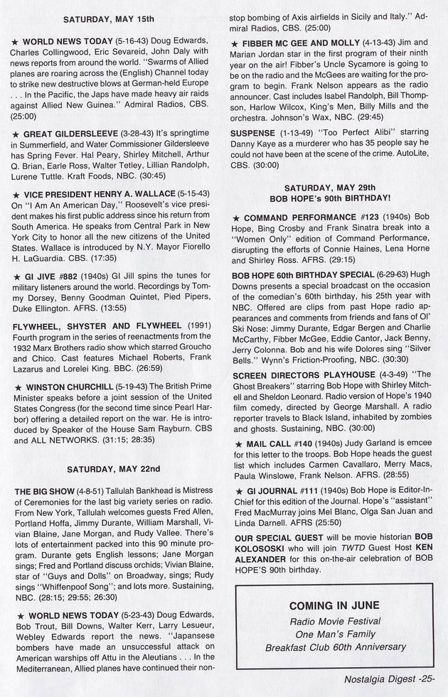 SOR Gallery 4 WWII - May 1993b