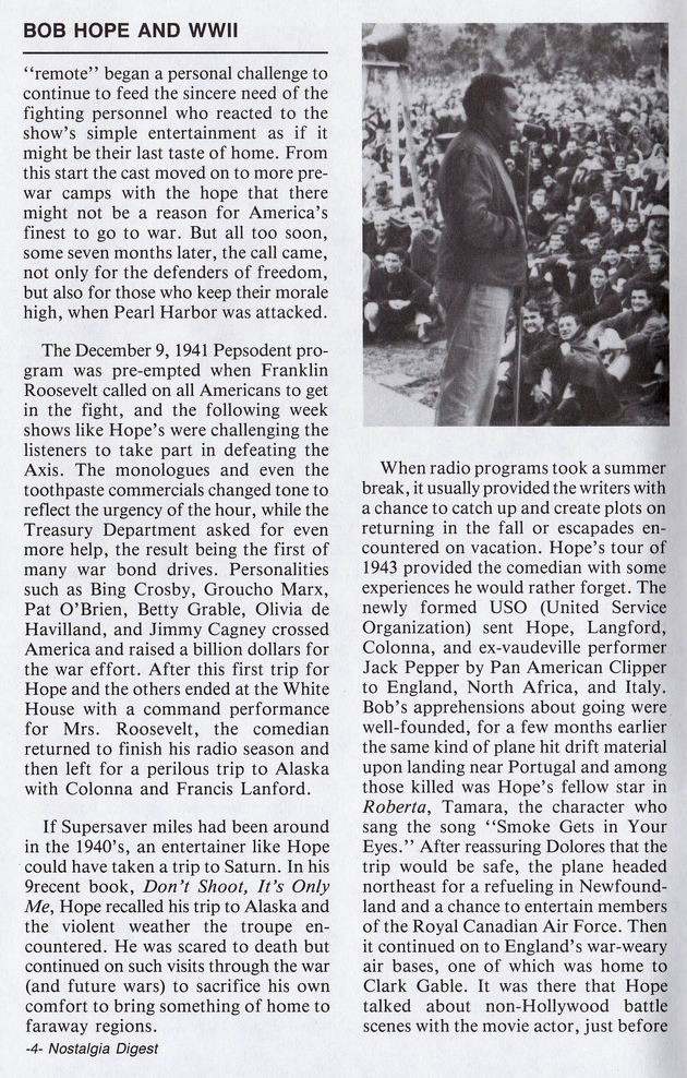 Bob Hope and WWII 03