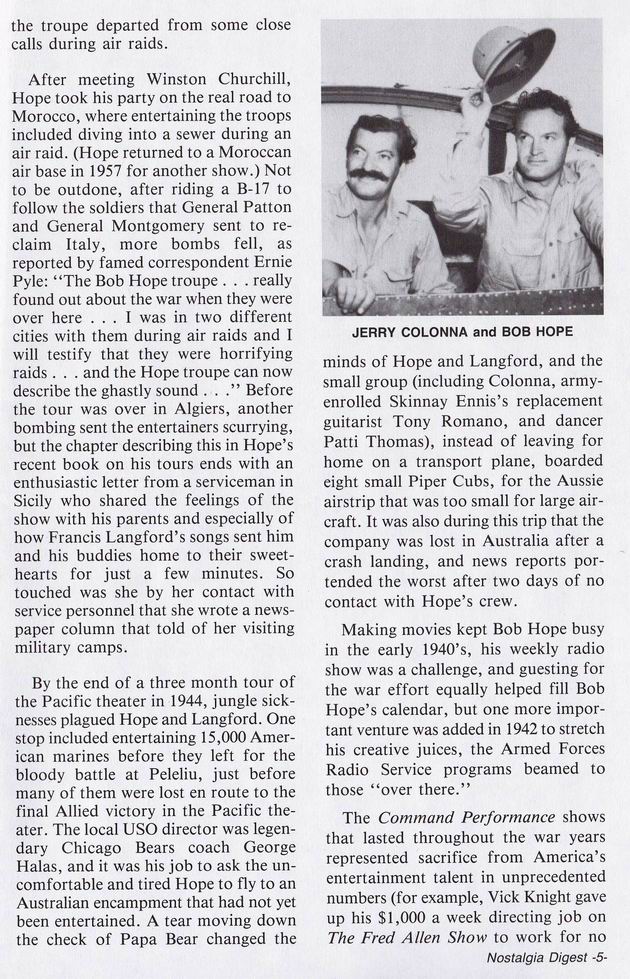 Bob Hope and WWII 04