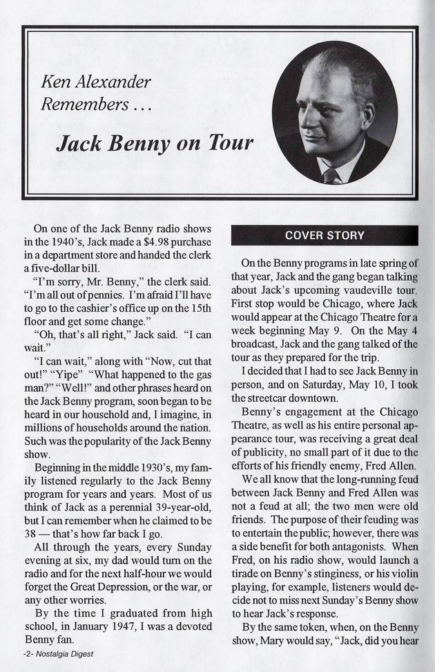 Jack Benny on Tour 1