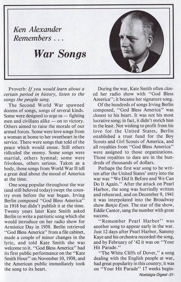 War Songs 01