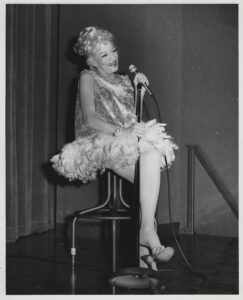 Sally Rand, star of the Century of Progress Exposition - 1933 and 1978